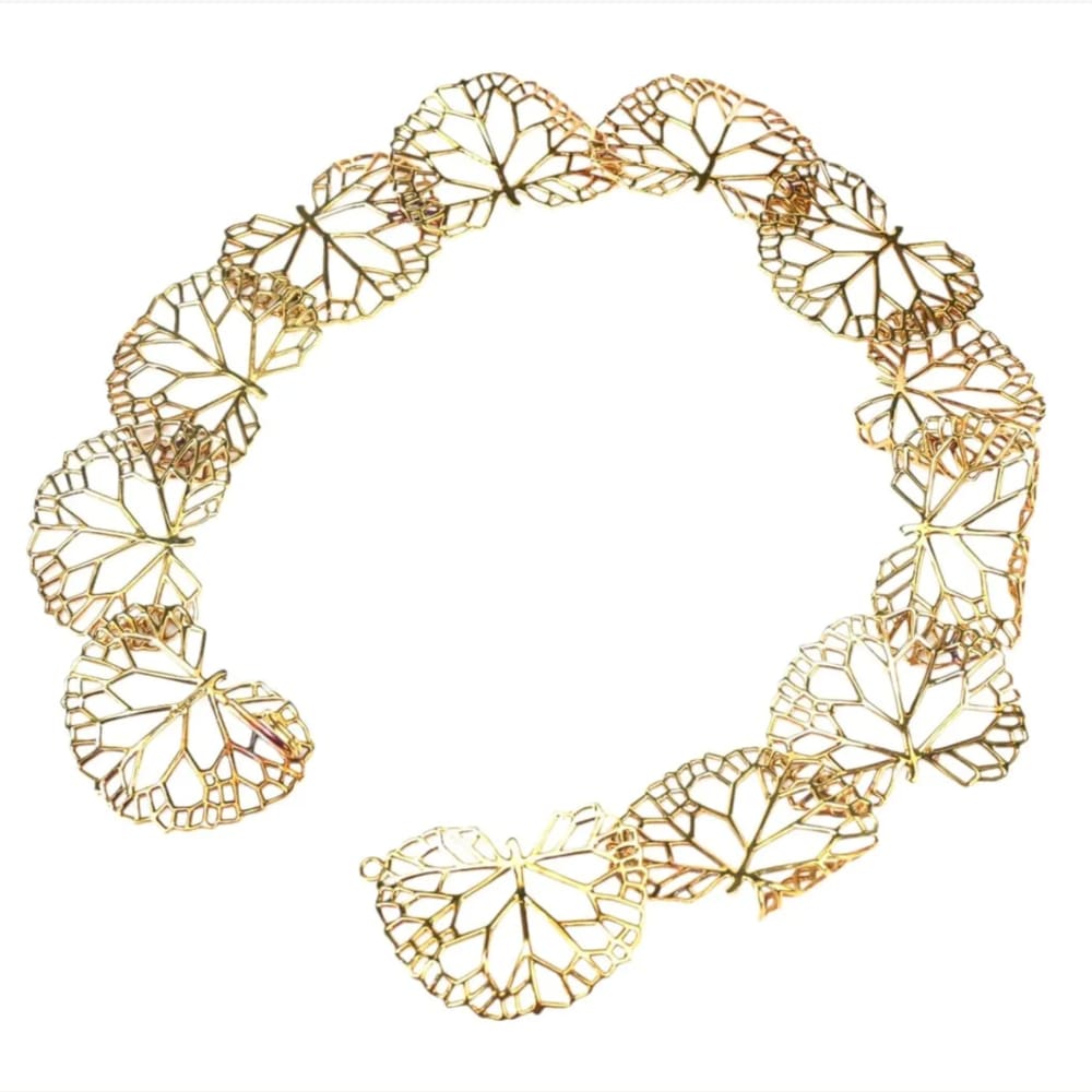 Gold Lily Pad Necklace Angela Cummings - Golconda Jewelry