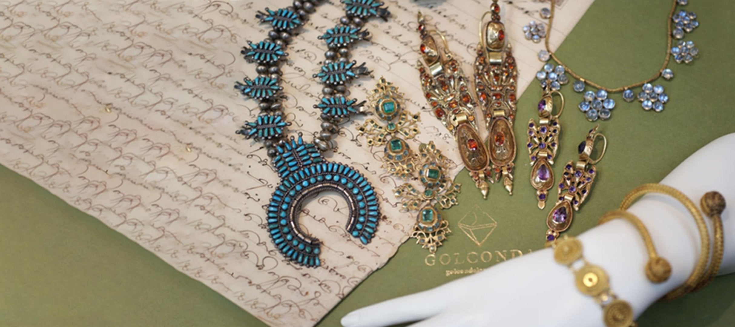 ANTIQUE, VINTAGE & SIGNED JEWELRY
