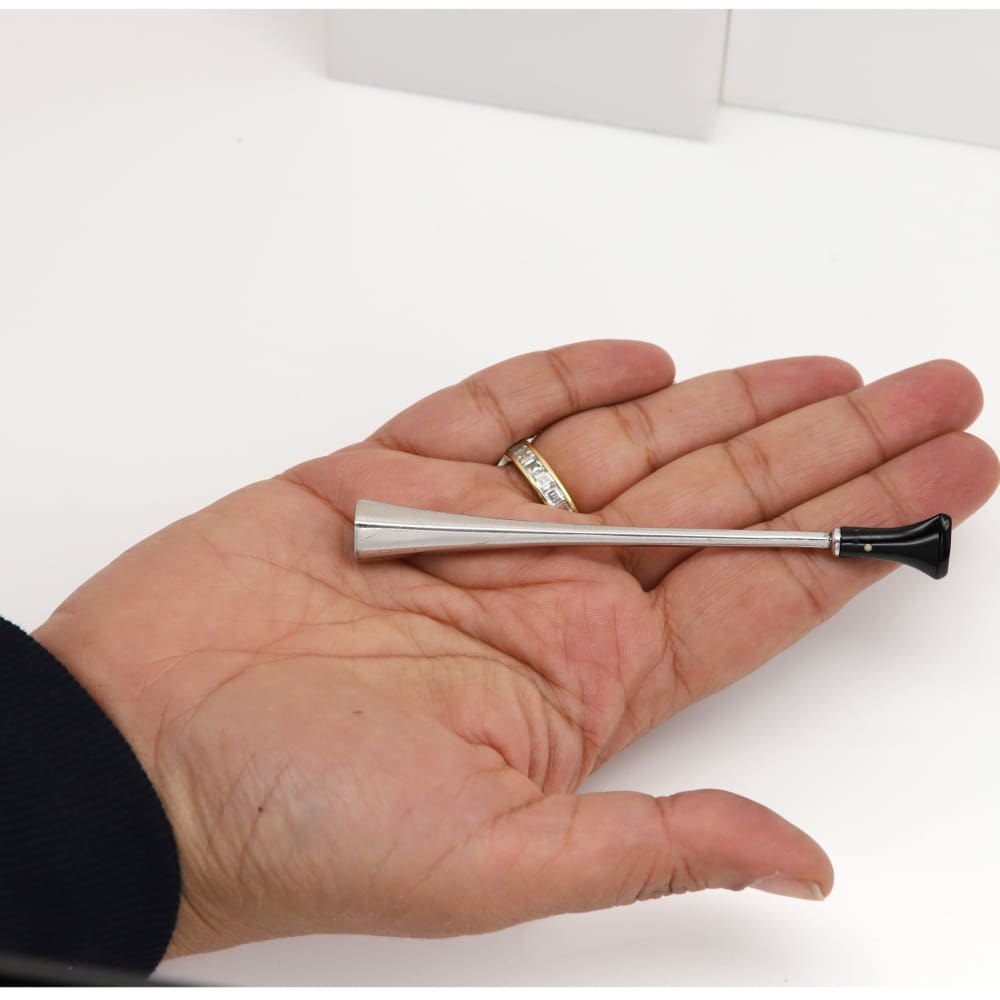 Art Deco Silver Cigarette Holder,Alfred Dunhill - Golconda Jewelry