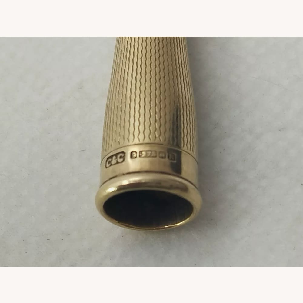 Vintage English Rose Gold Cigarette Holder - Golconda Jewelry