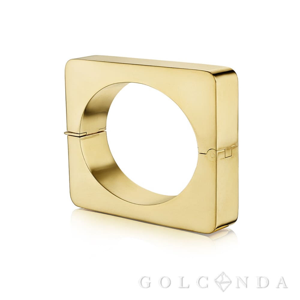 Modernist 1970s Italian Bangle - Jewelry - Golconda Jewelry