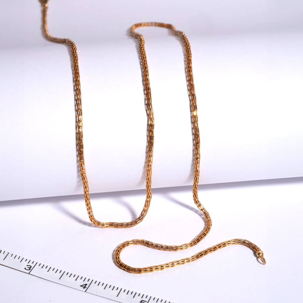 Rare Cage Link Necklace - Jewelry - Golconda Jewelry