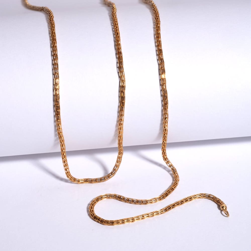 Rare Cage Link Necklace - Jewelry - Golconda Jewelry