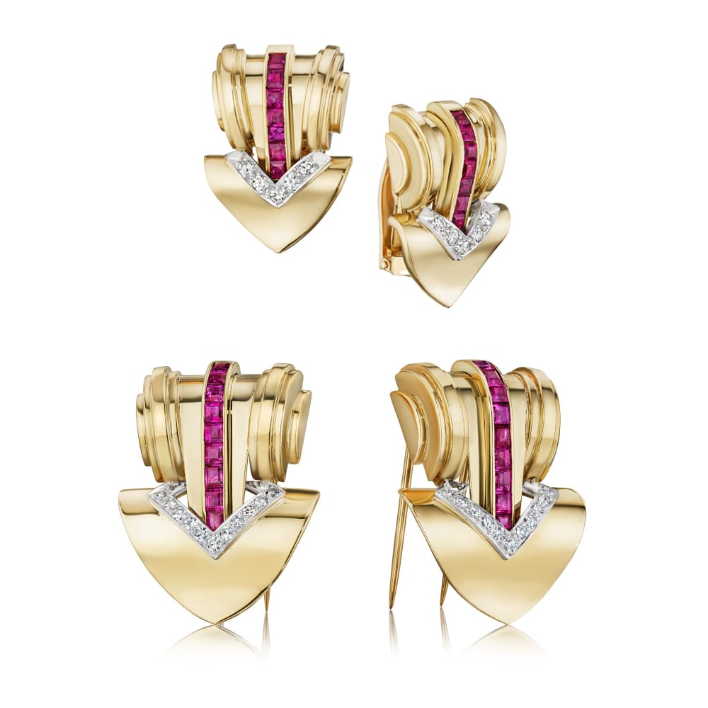 Retro Cartier x Tiffany MashUp - Golconda Jewelry
