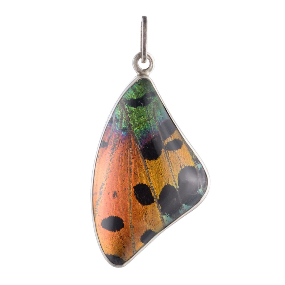 Flame Forewing Pendant - Golconda Jewelry