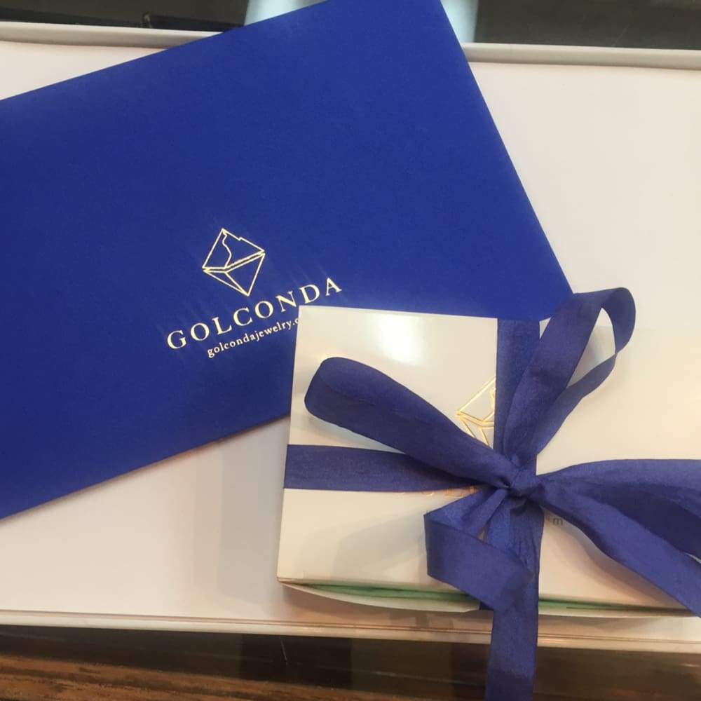 Gift Certificate - Gift Card - Golconda Jewelry