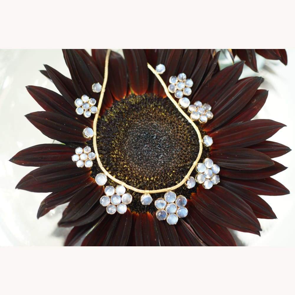 Moonstone Flowerheads - Golconda Jewelry