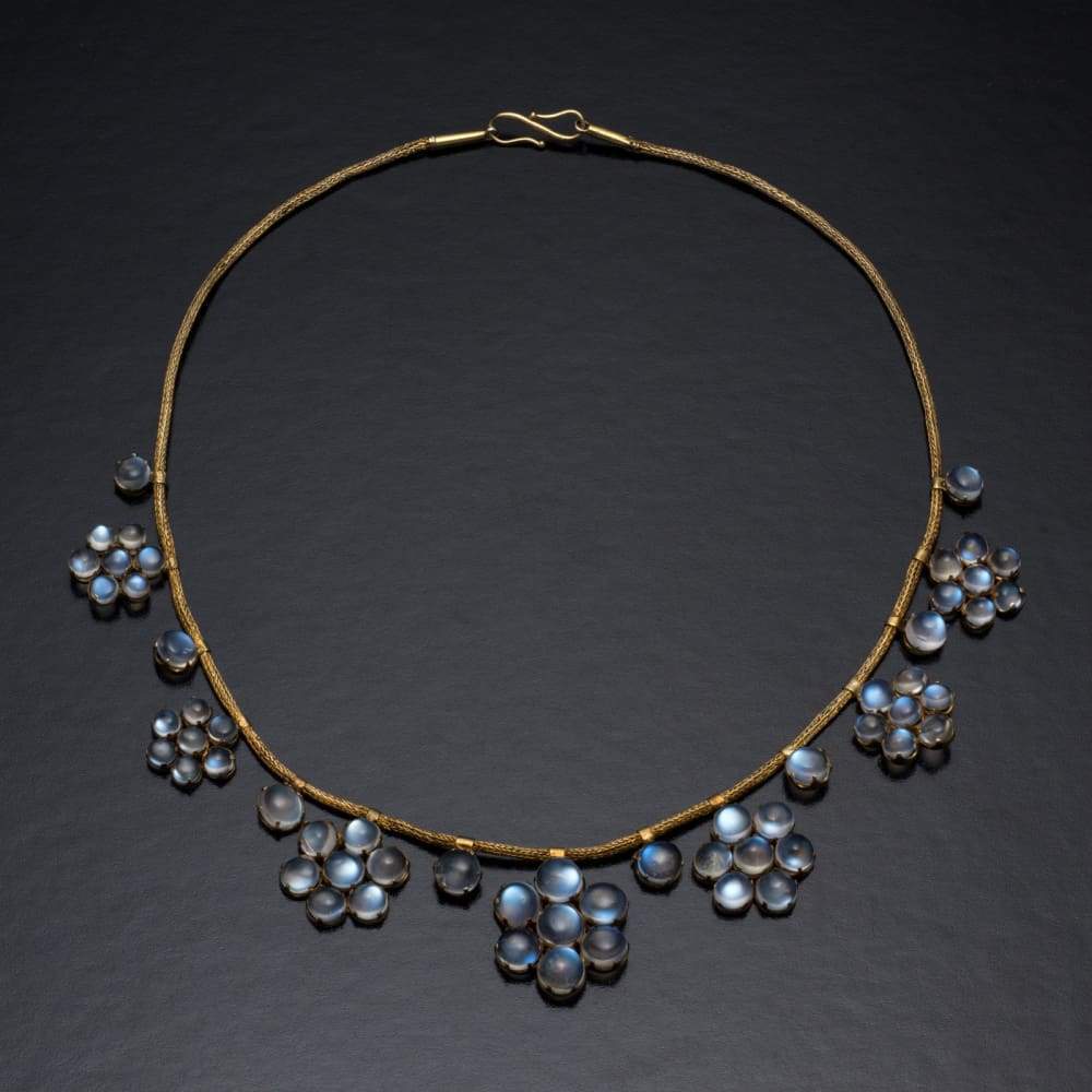 Moonstone Flowerheads - Golconda Jewelry