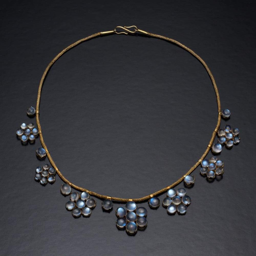 Moonstone Flowerheads - Golconda Jewelry