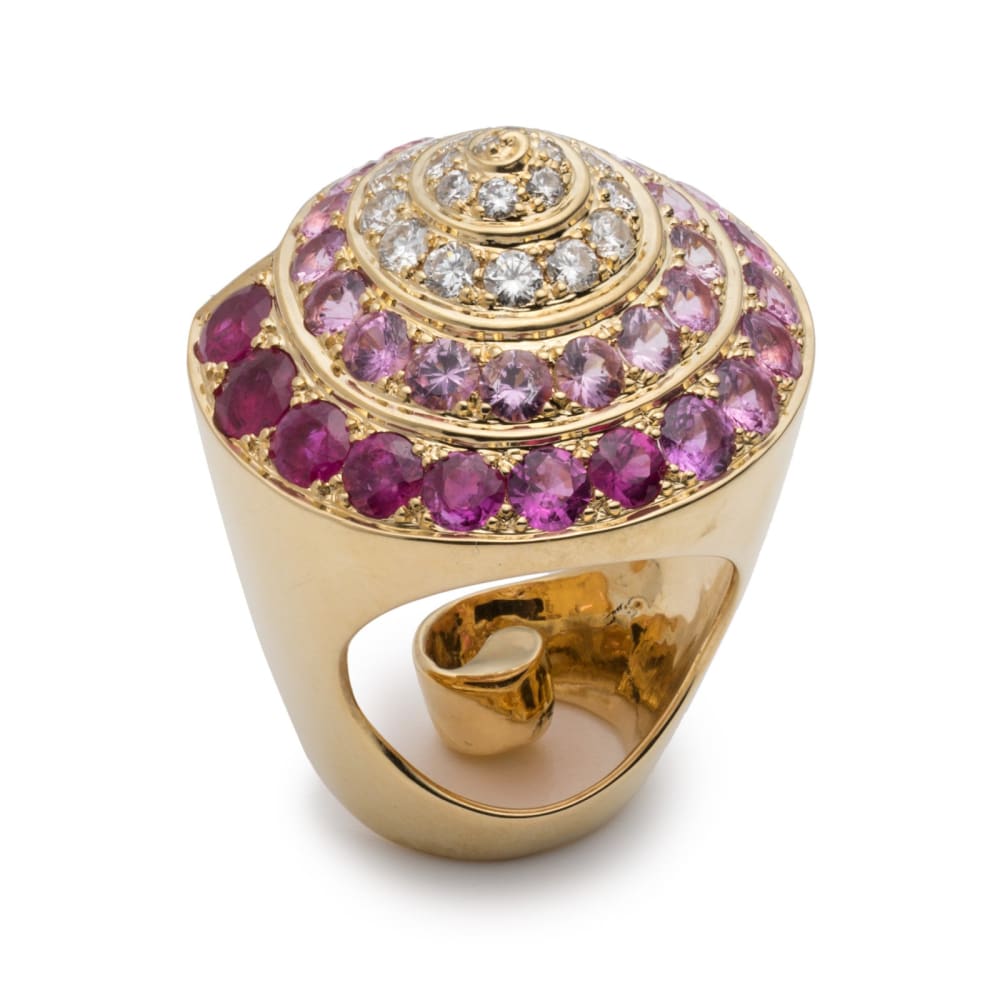 The Marguerite Promise Ring - Golconda Jewelry