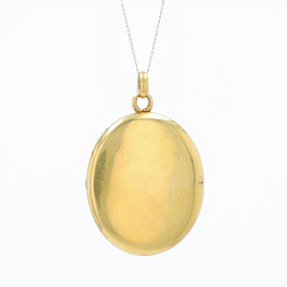 Victorian Flower Locket - Golconda Jewelry